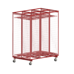 turnout gear storage locker - double sided